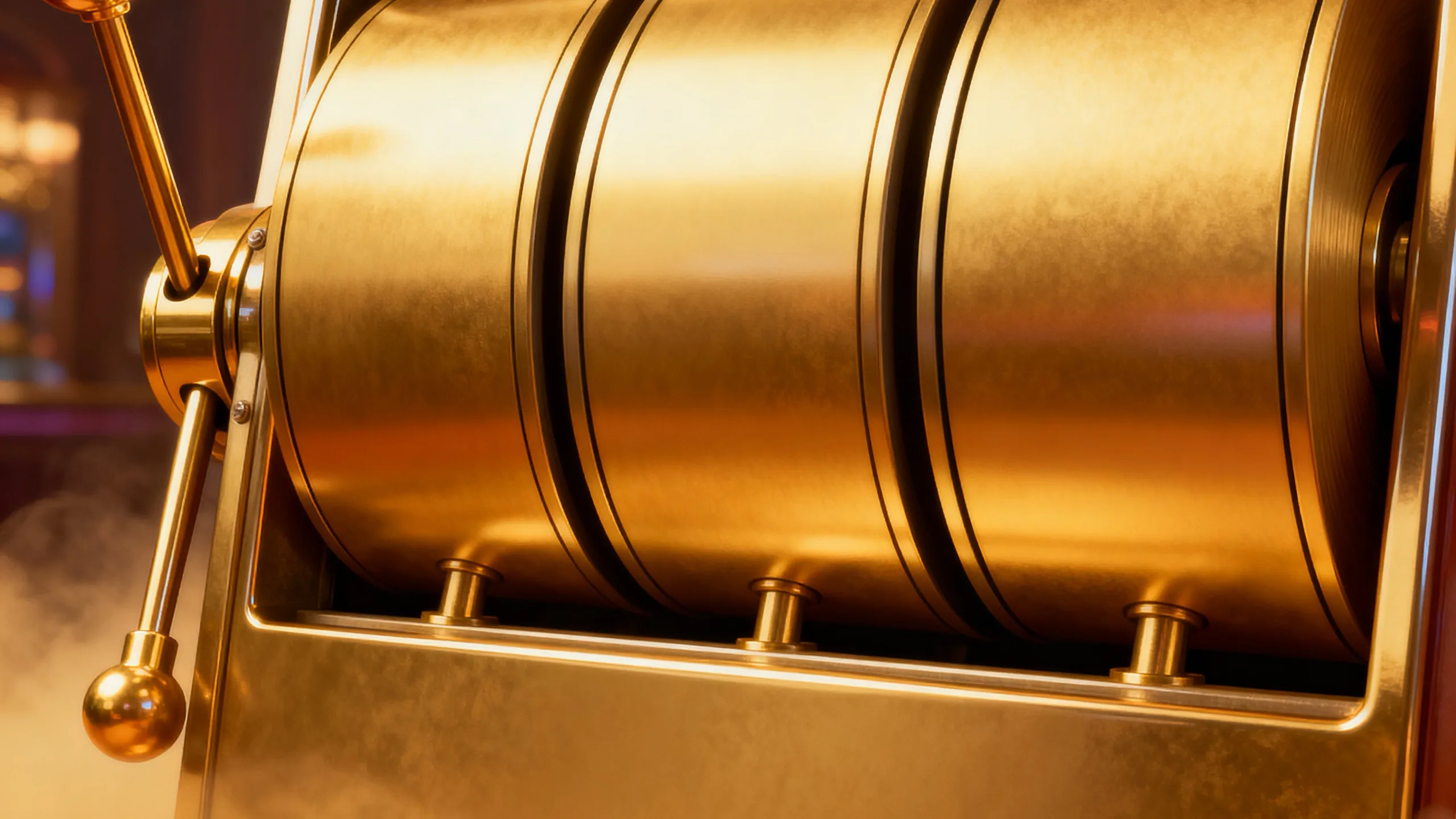 777 Golden Reels background art