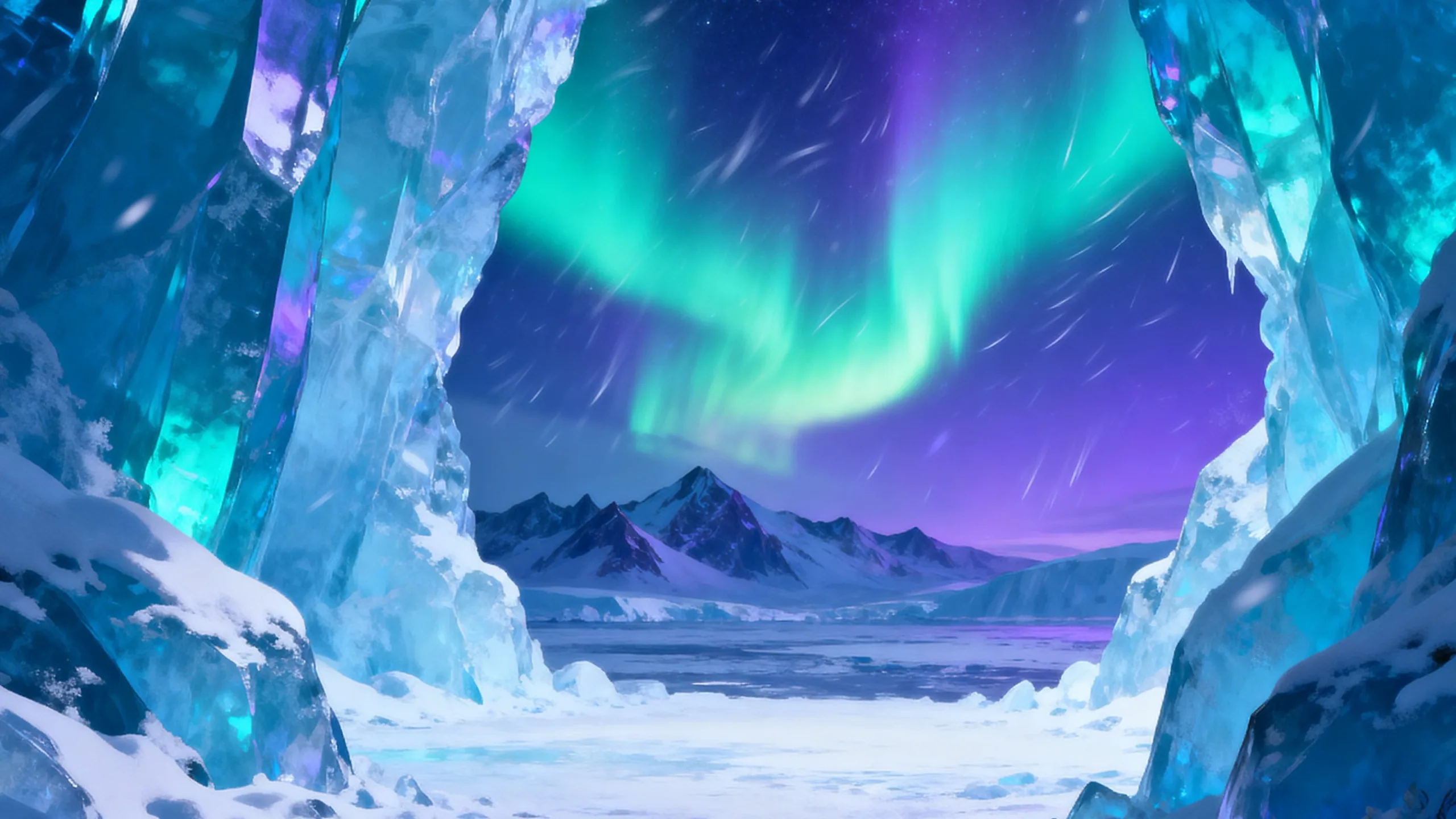 Aurora Wilds background art