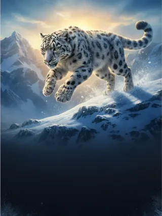 Avalanche Peak slot poster