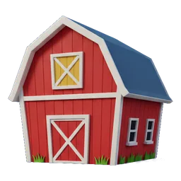 Red Barn Scatter