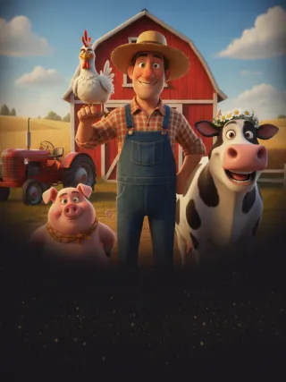 Barnyard Bonanza slot poster