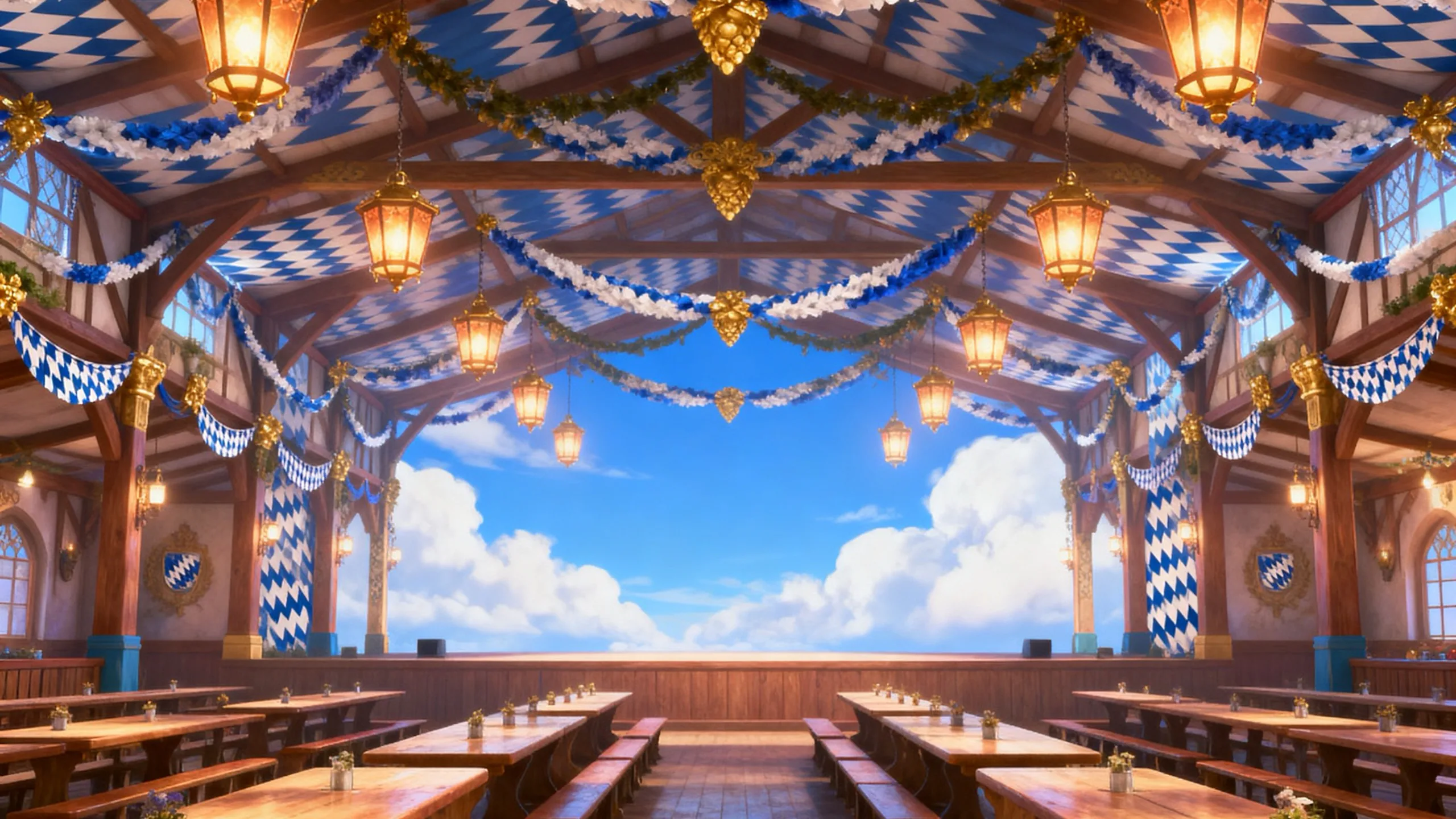 Bavarian Bash background art