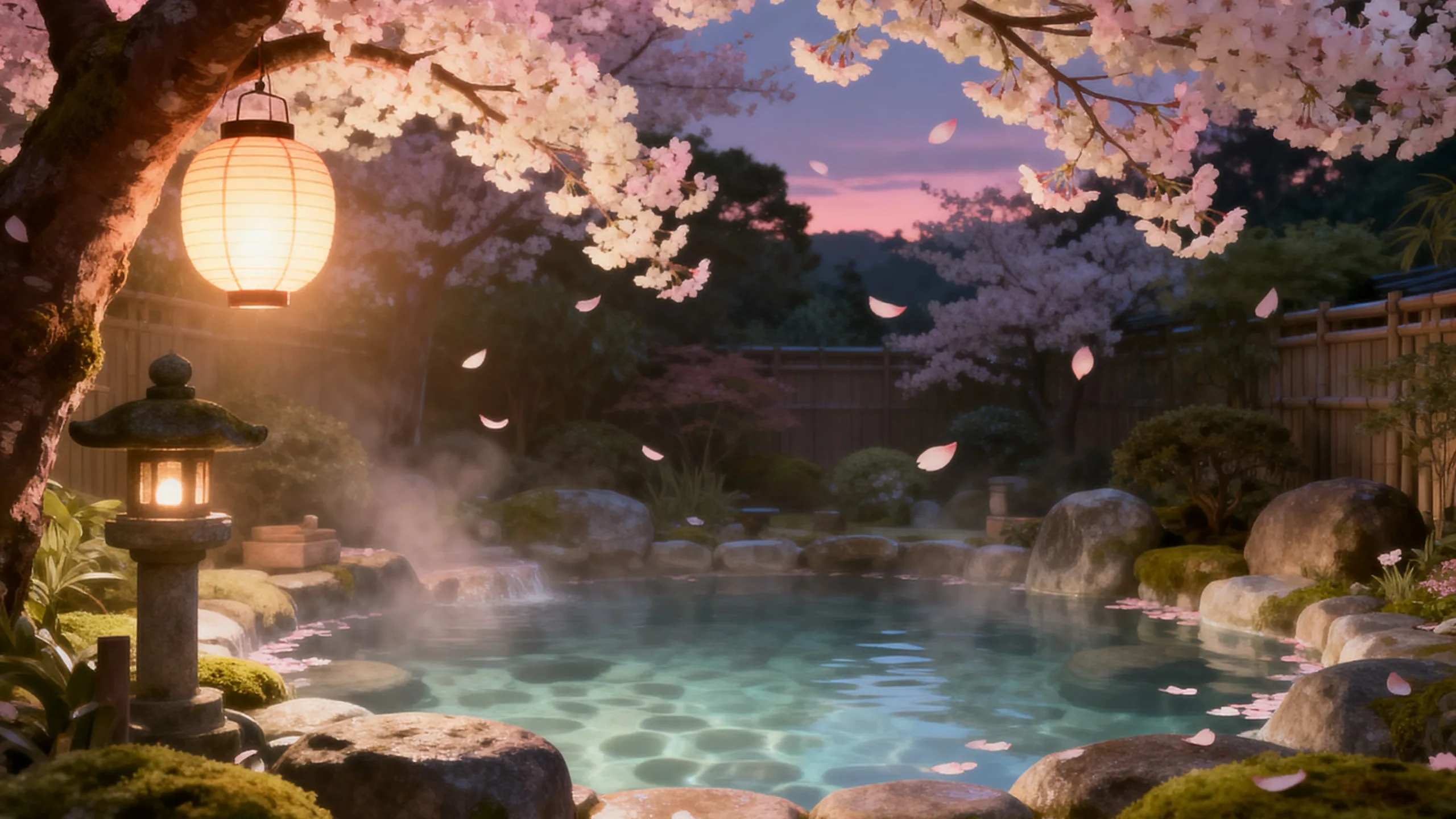 Blossom Springs background art