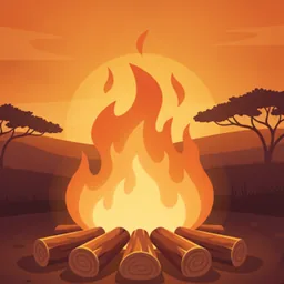 Fogo do Entardecer
