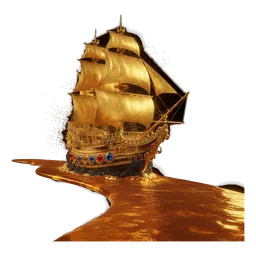 Gilded Ship