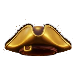 Gold Pirate Hat