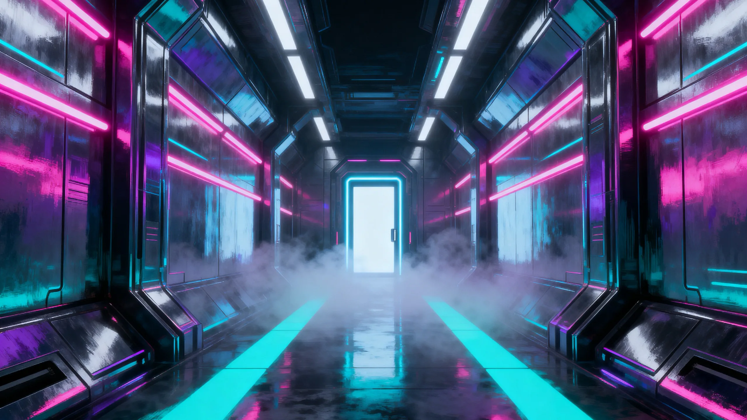 Neon Vault background art