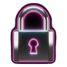 Cadeado Neon