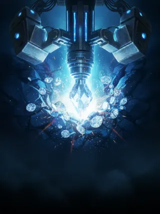Diamond Drill slot poster