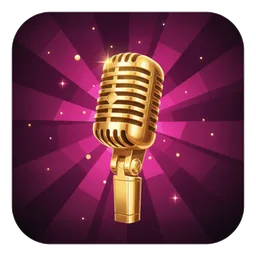 Microfone Dourado