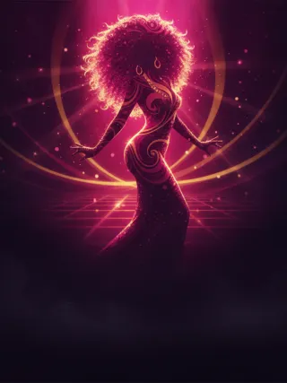 Disco Nova slot poster