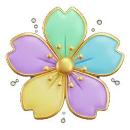 Golden Flower Scatter