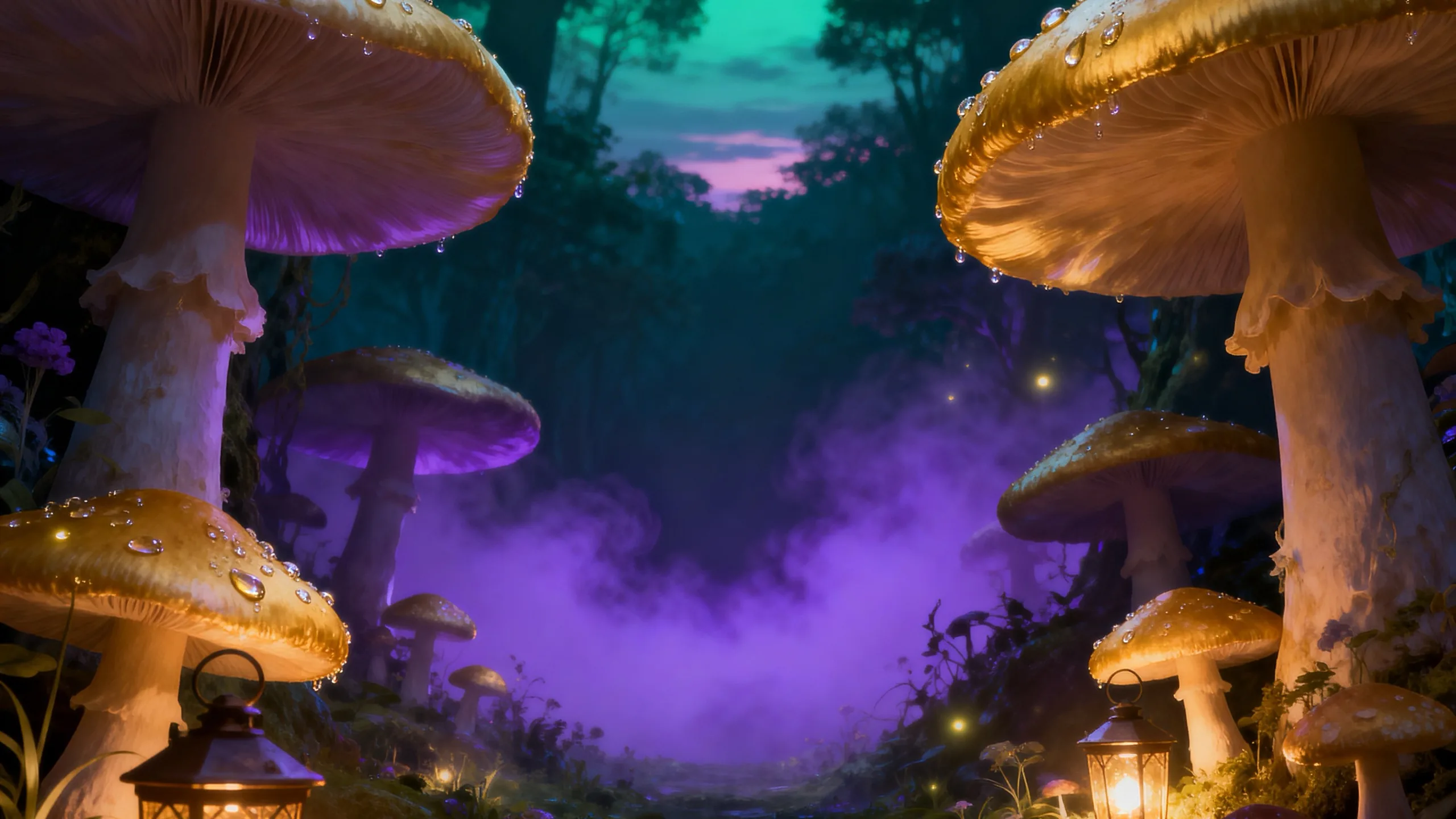 Enchanted Hollow background art