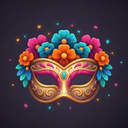 Fiesta Queen Mask