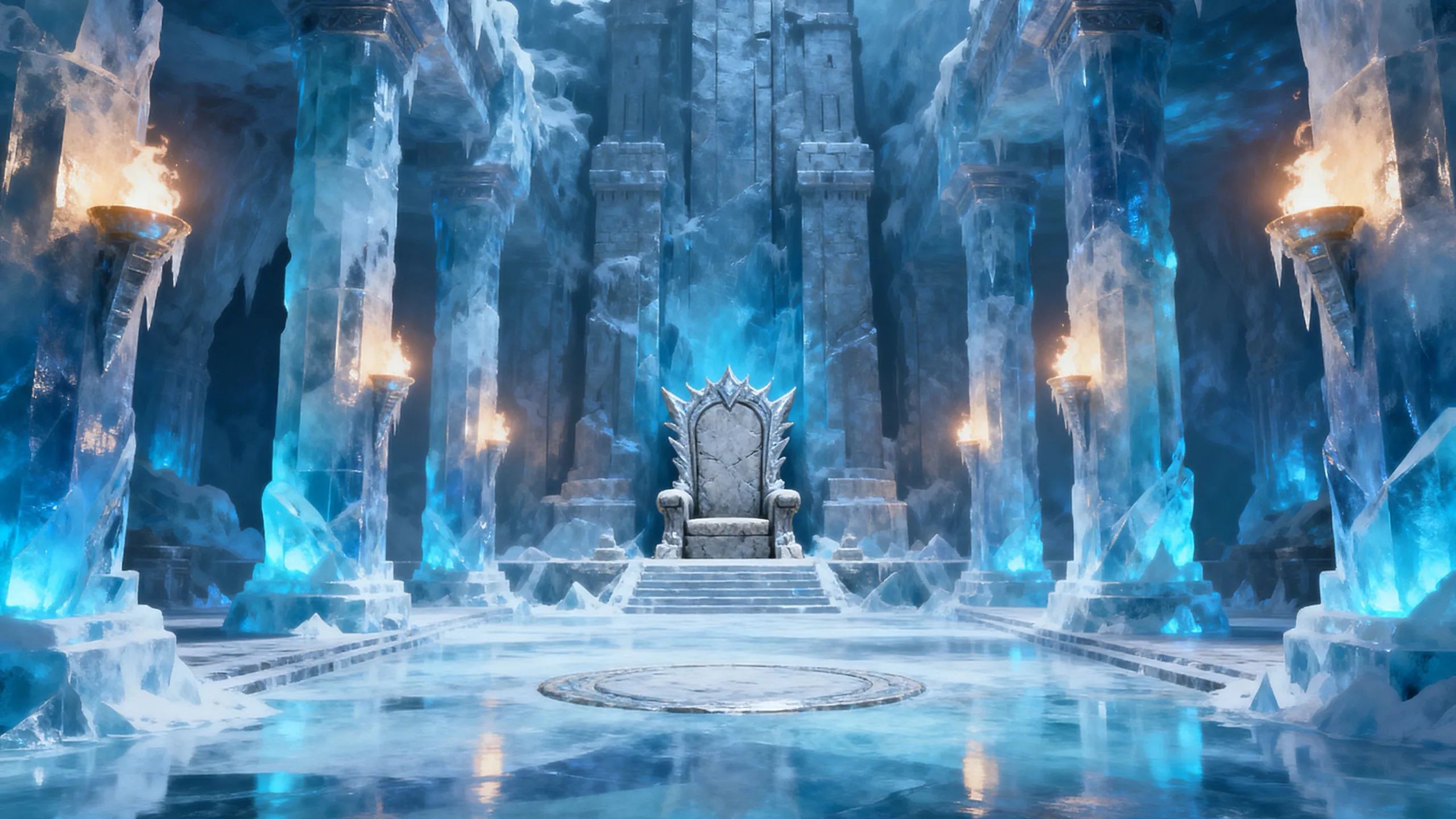Frost Giant's Keep background art