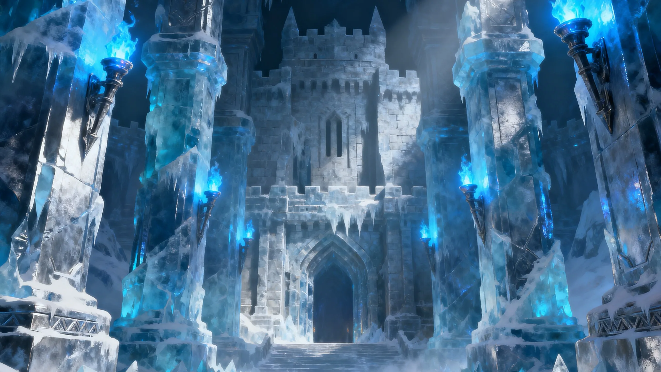 Frost Giant's Keep background art