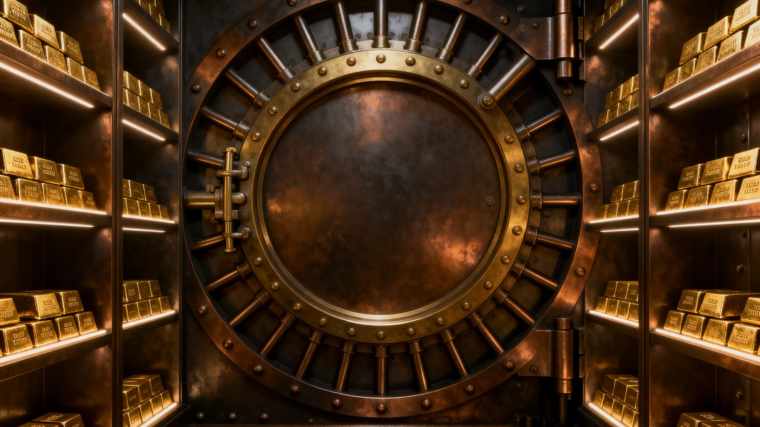 Golden Bars background art