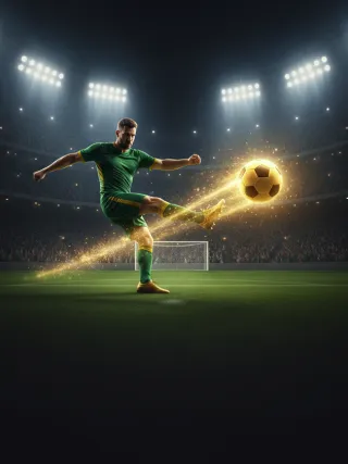Golden Goal slot poster