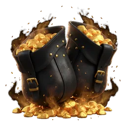 Gold Saddlebags