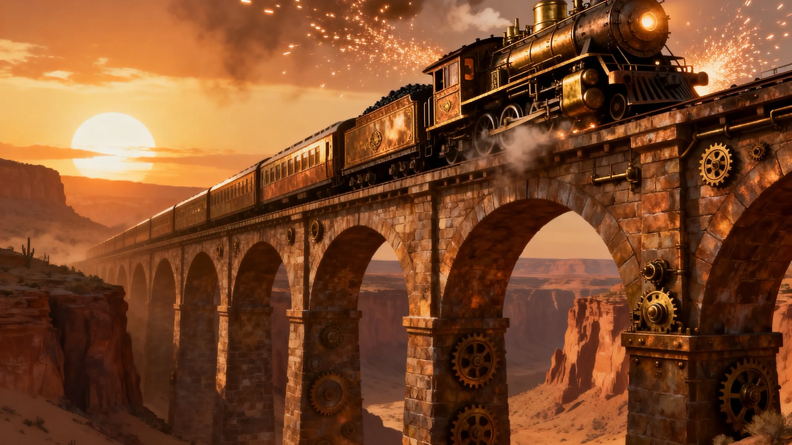 The Iron Express background art