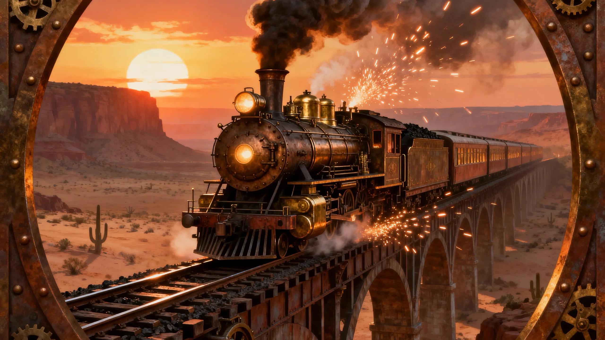 The Iron Express background art