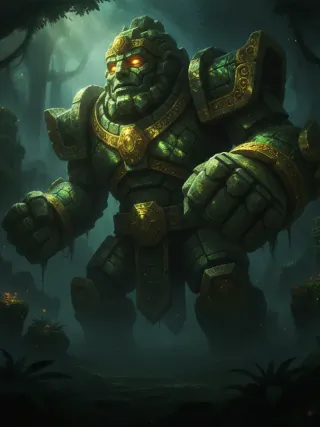 Ídolos da Selva slot poster