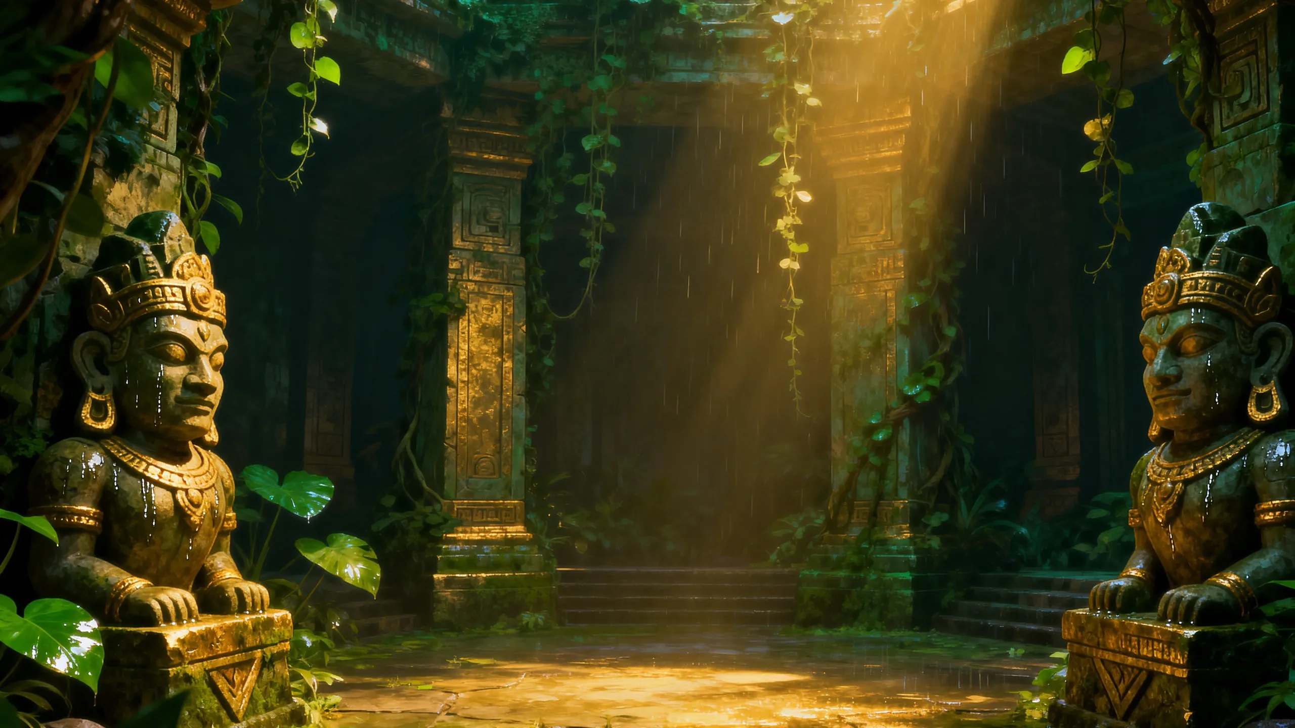 Jungle Idols background art