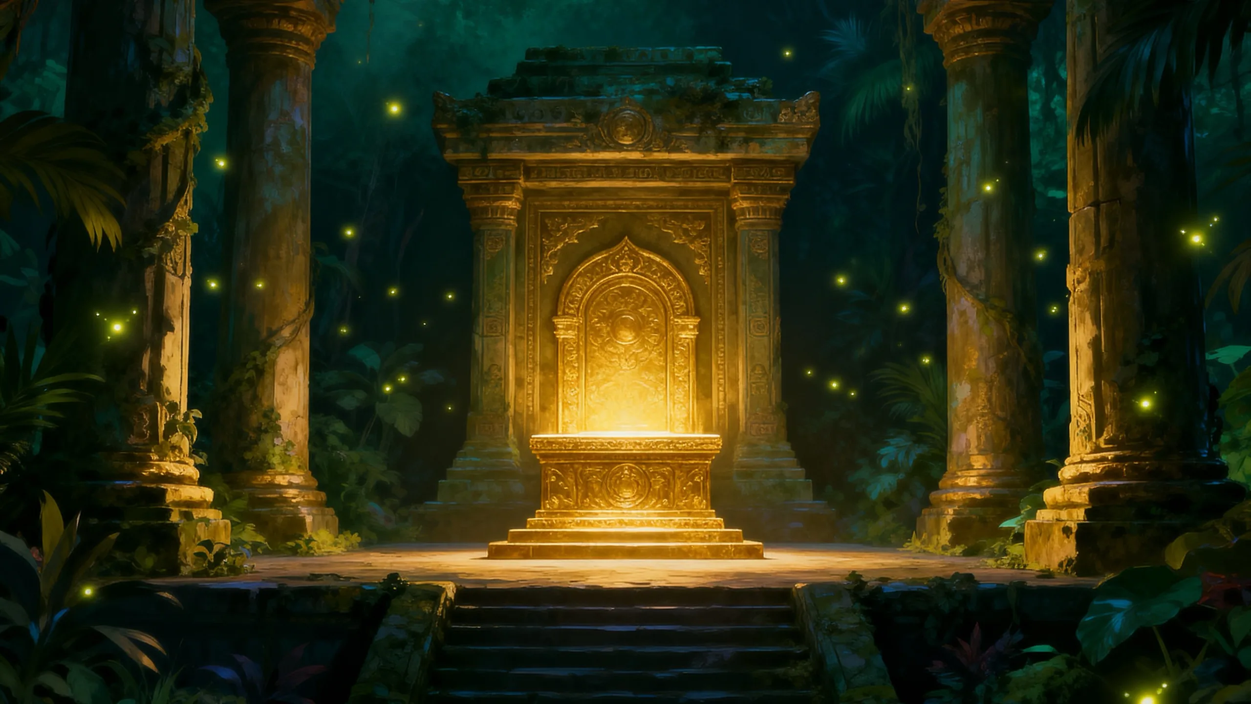 Jungle Idols background art