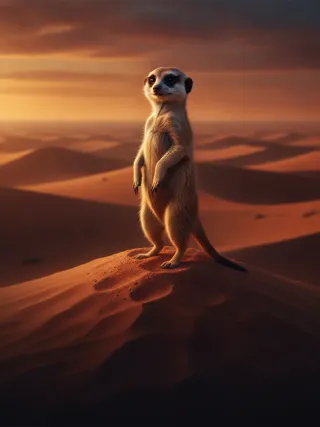 Kalahari Sunset slot poster