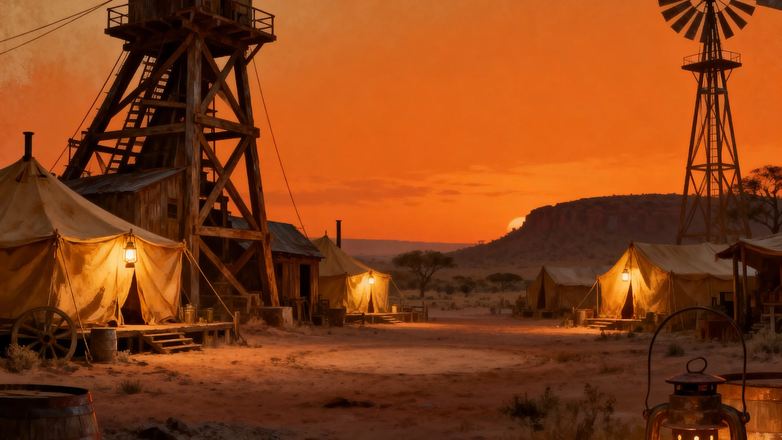 Karoo Gold background art