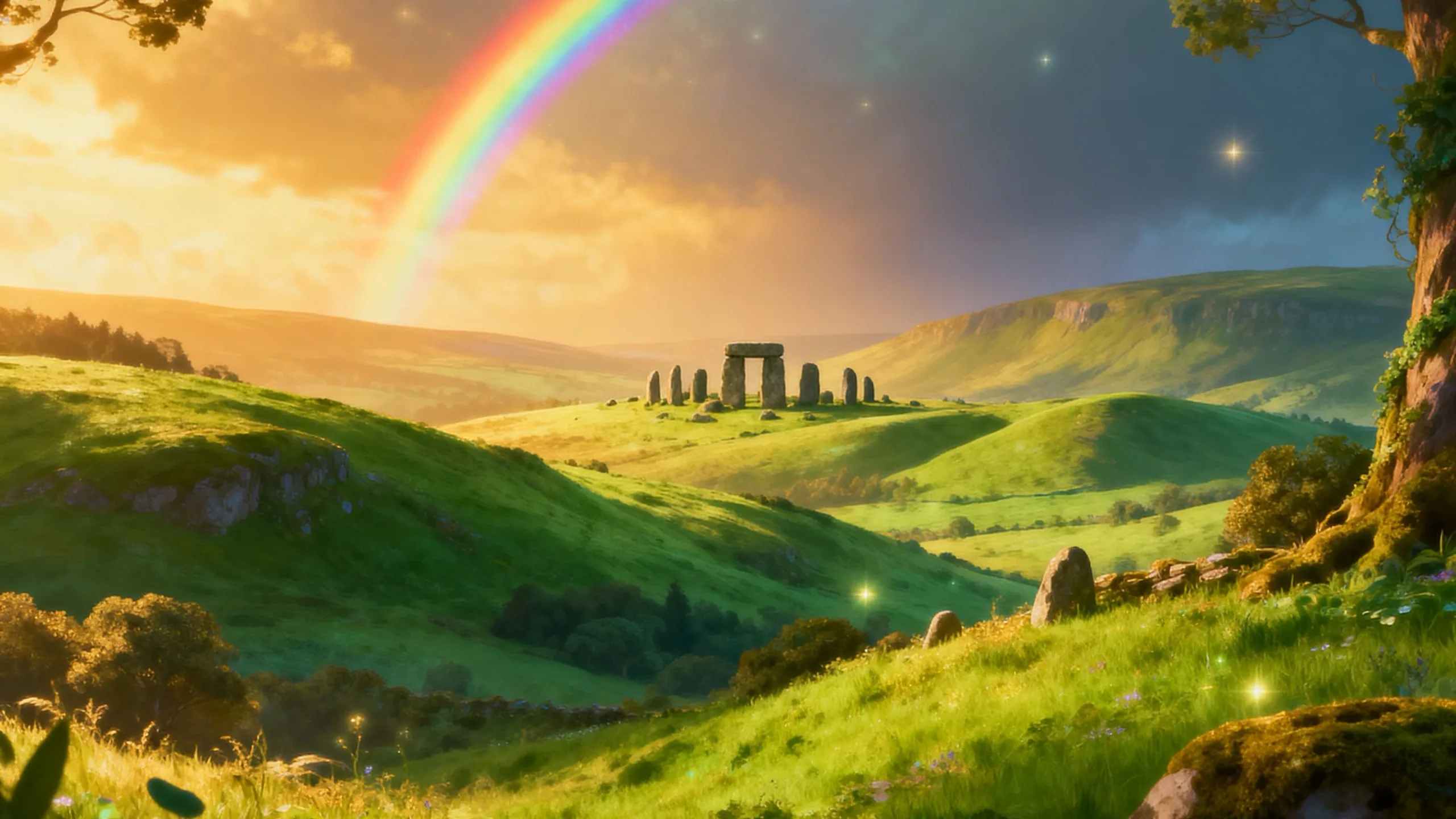 Lucky Clover background art