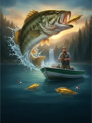 Lago do Peixão slot poster