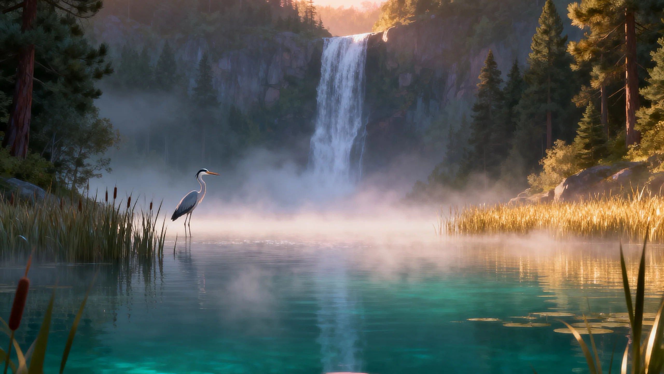 Lunker Lake background art