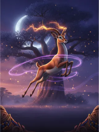 Magic Impala slot poster