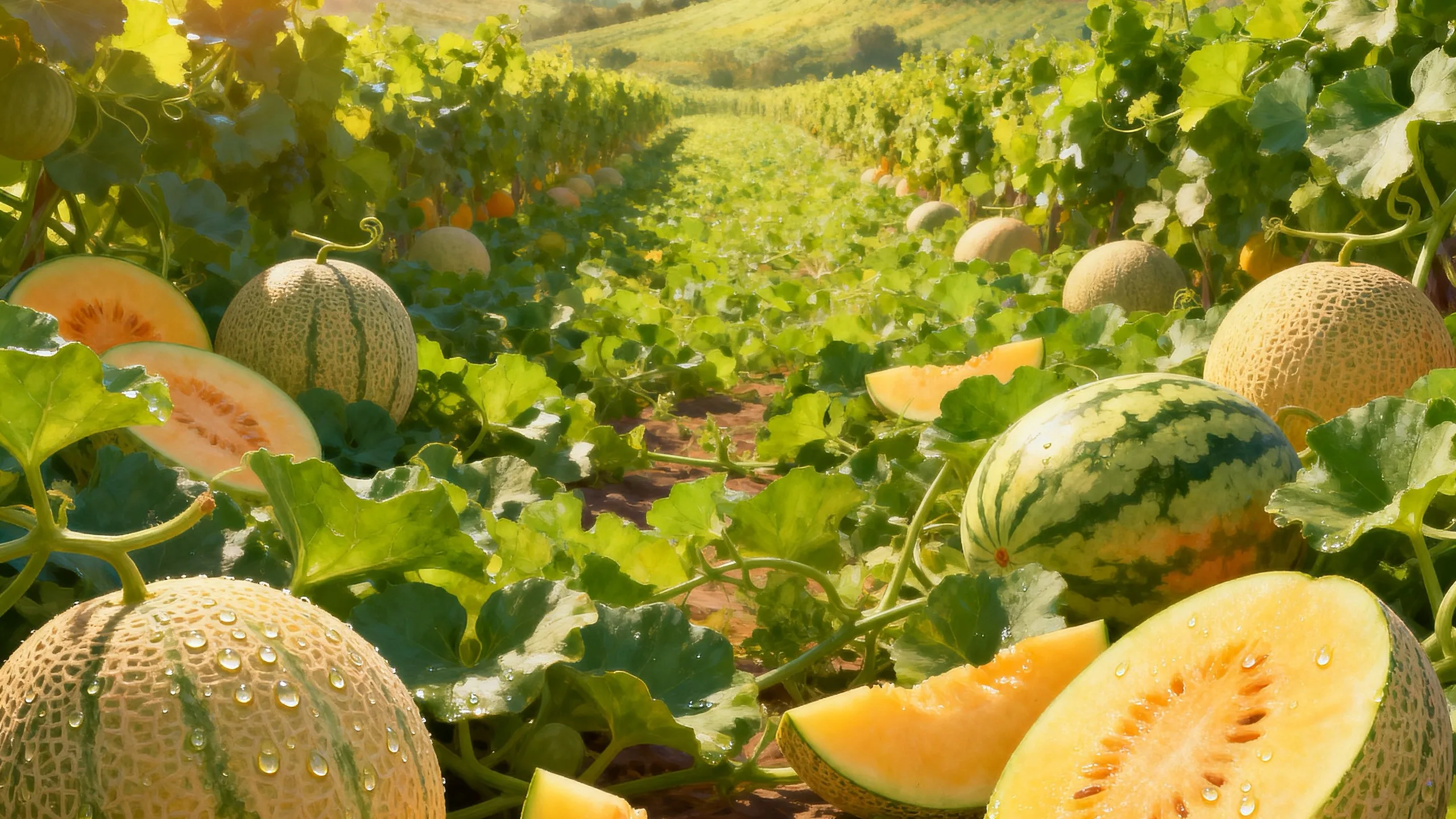 Melon Money background art