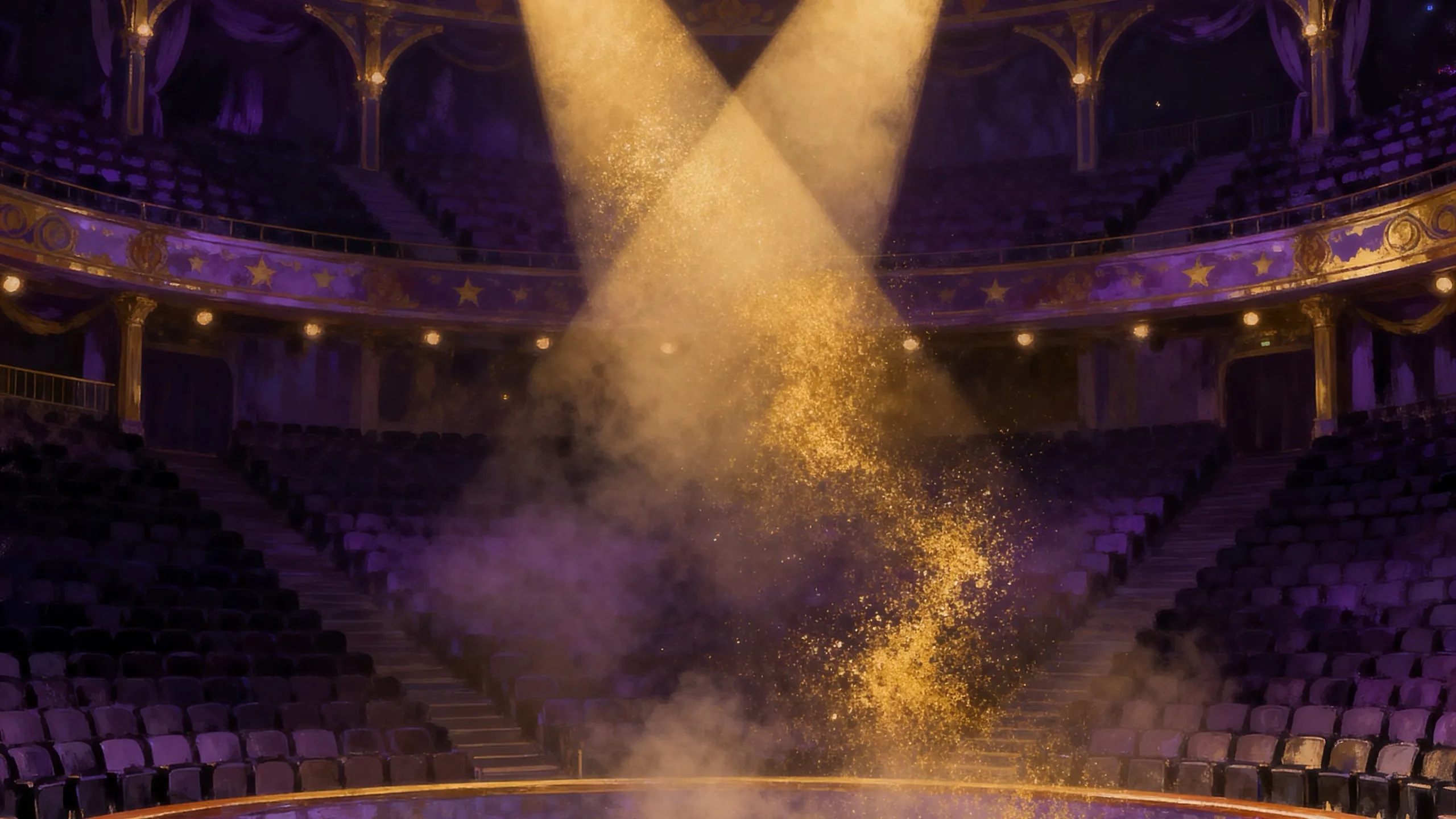 Midnight Circus background art