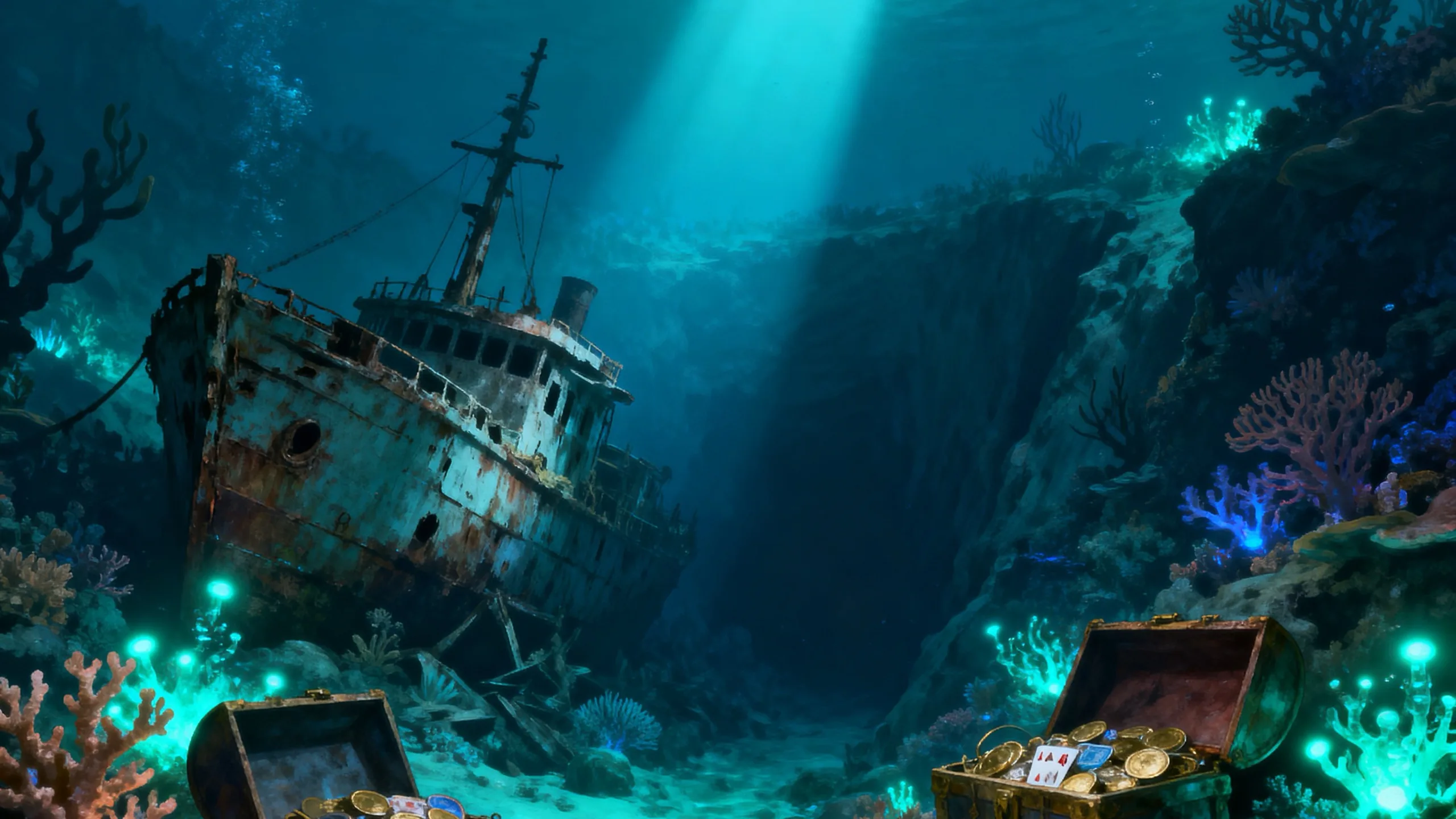 Ocean Fortune background art