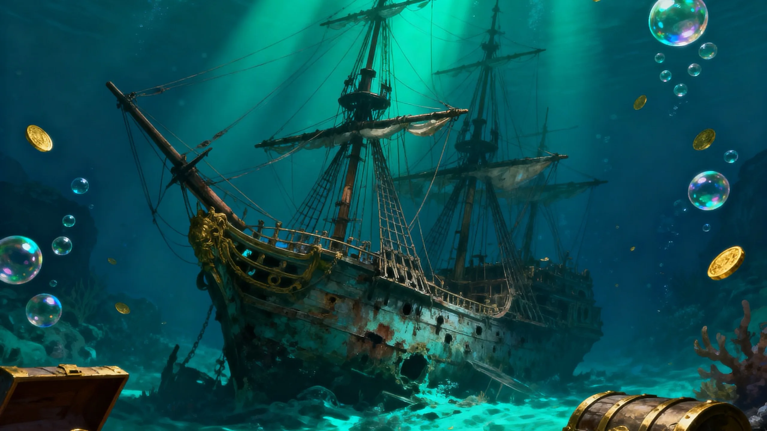 Ocean Fortune background art