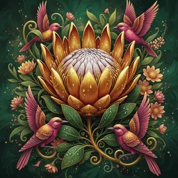 Golden Protea