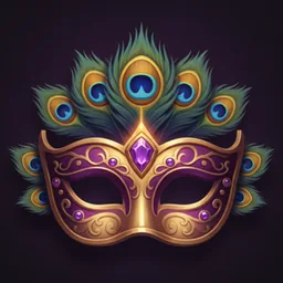 Peacock Mask