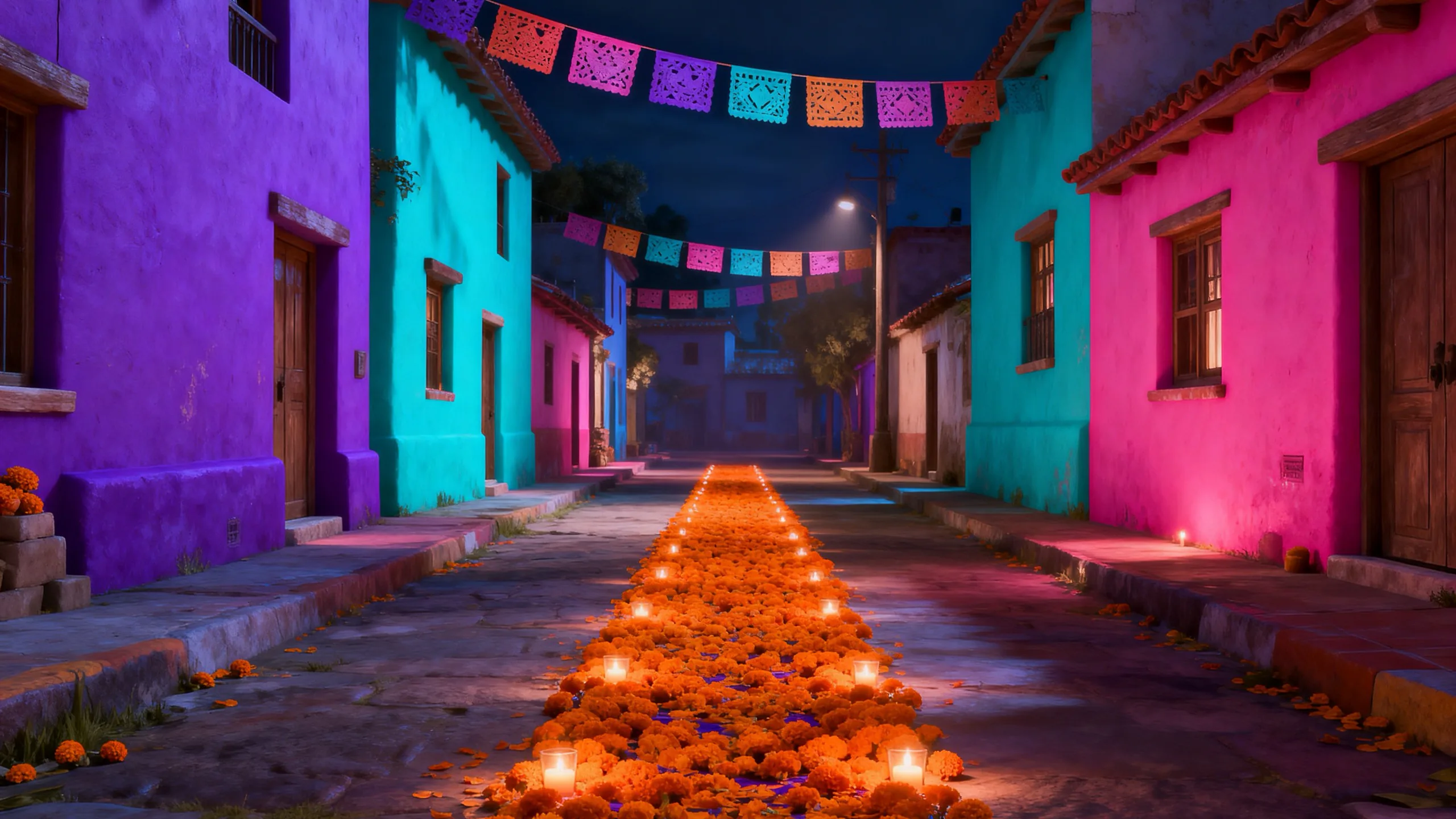 Sugar Skull Fiesta background art