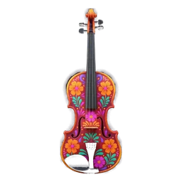 Painted Violin