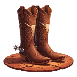 Spurred Boots