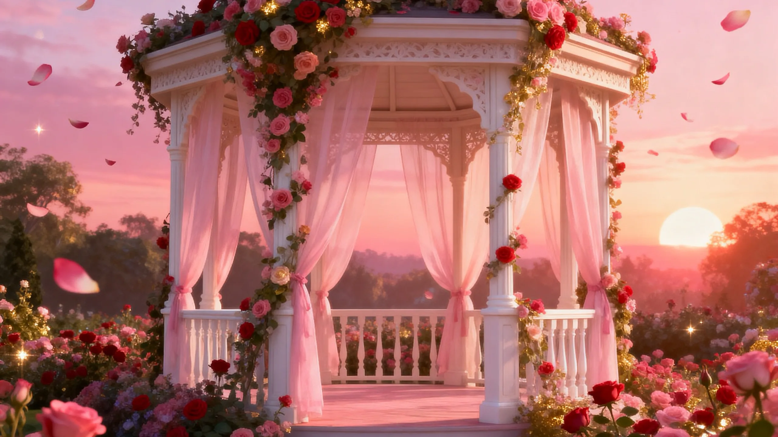 Sweetheart Spins background art