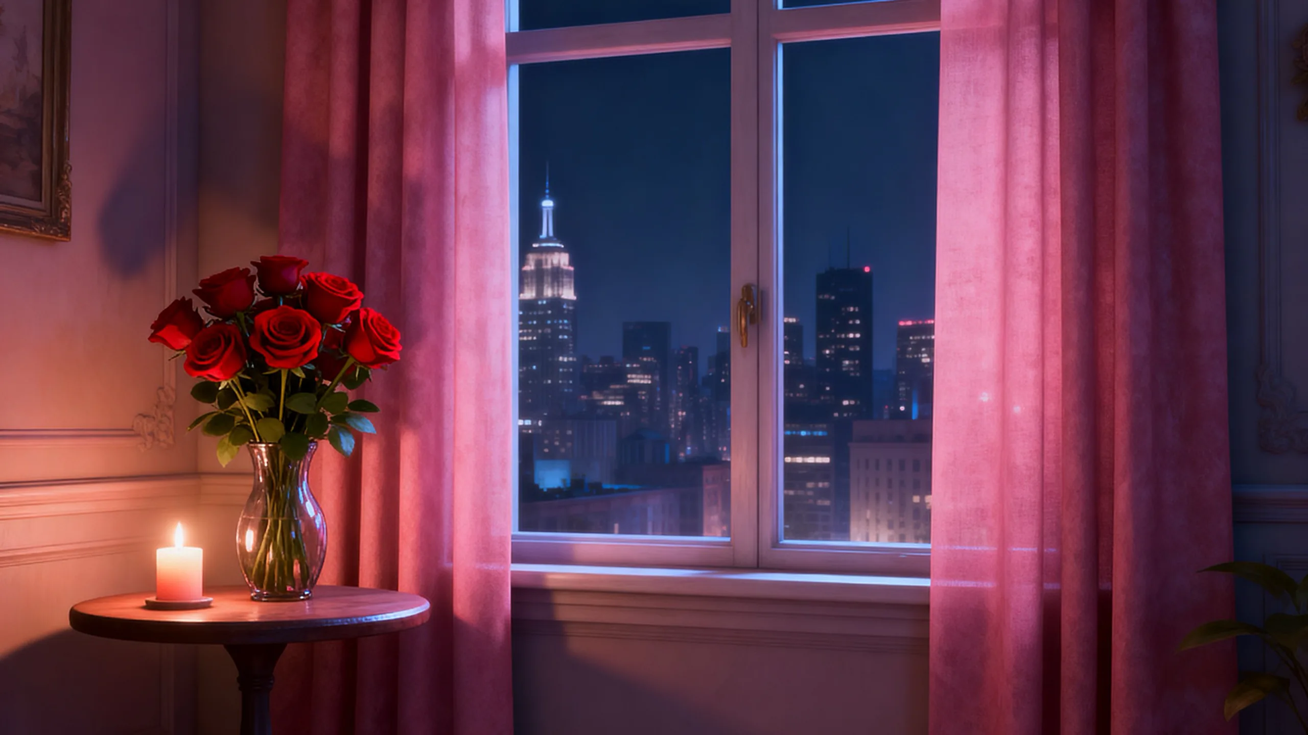 Sweetheart Spins background art