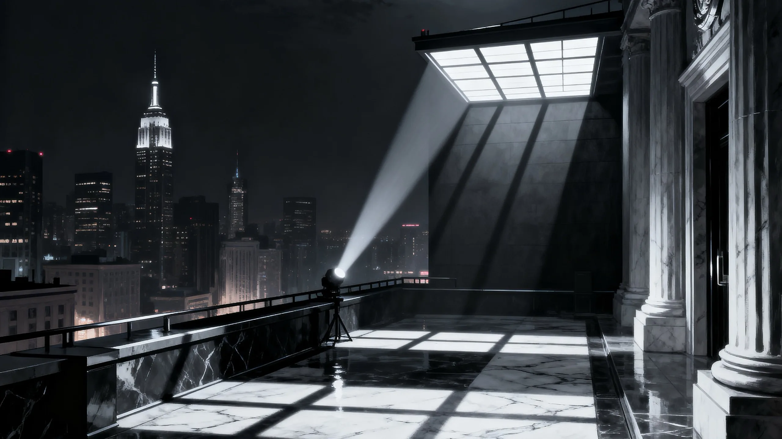 The Big Heist background art