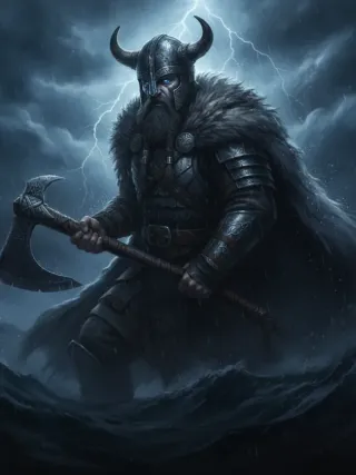 Tempestade Viking slot poster