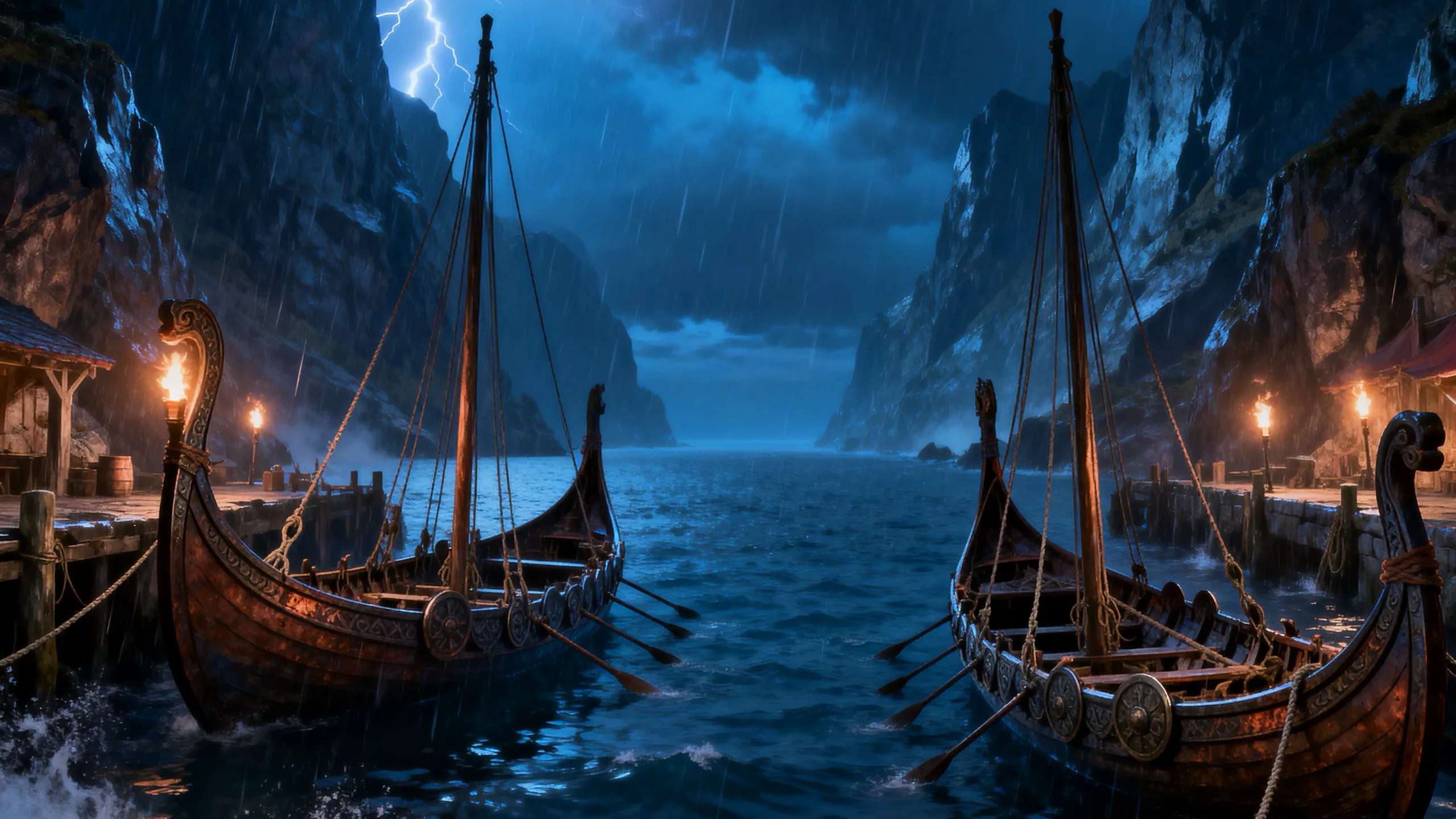 Viking Storm background art