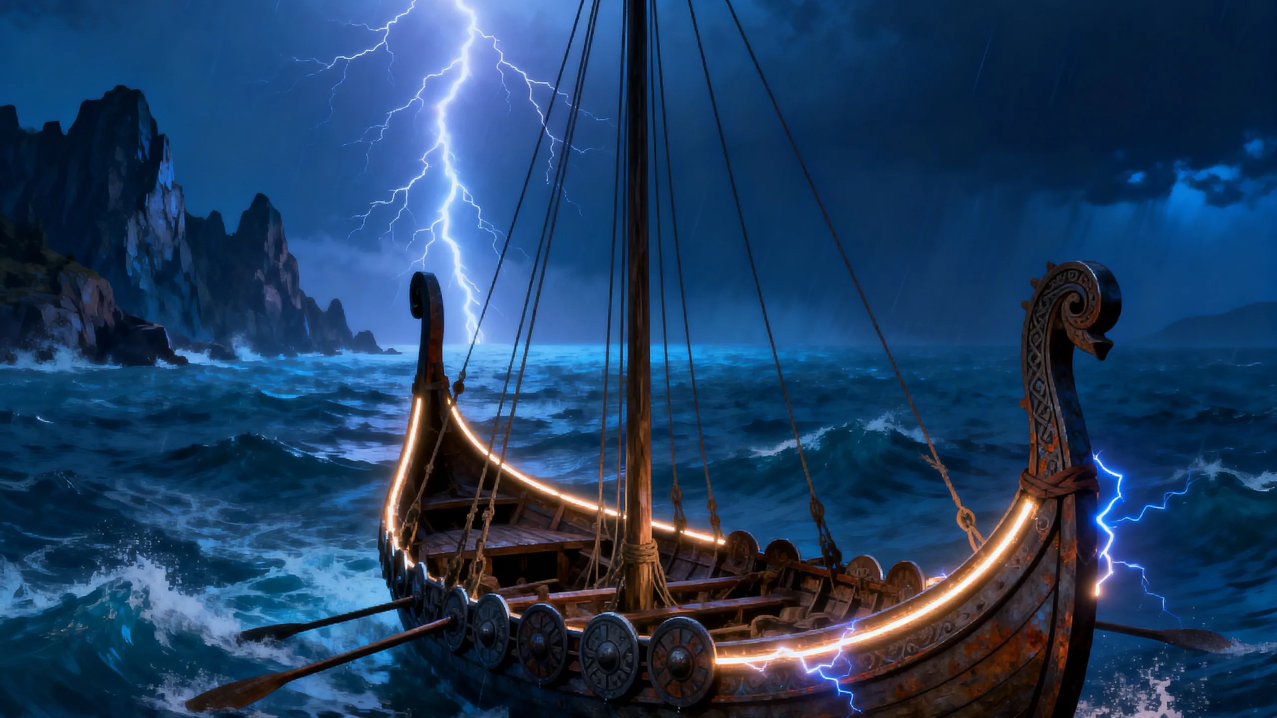 Viking Storm background art